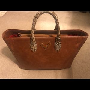 Taxidermy large mackie tote